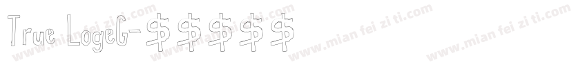 True LogeG字体转换
